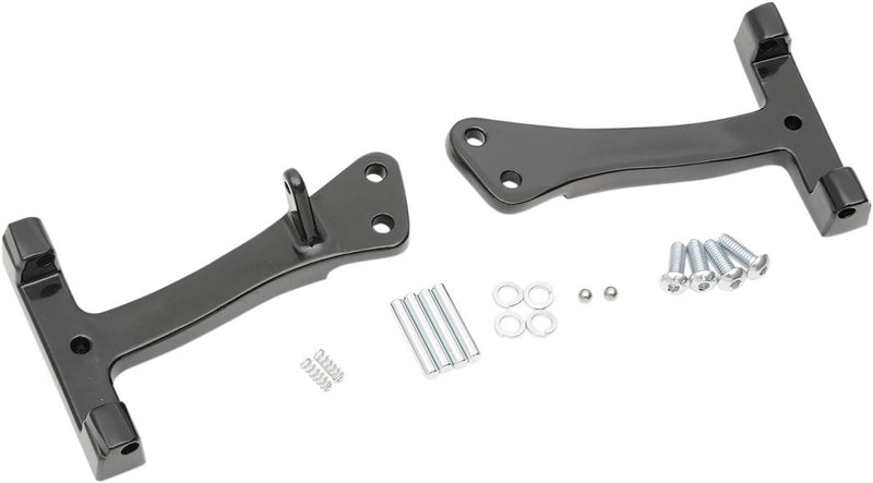 Drag Specialties Mount Kits Passenger Floorboard Black - Part #16210727 - Hogparts UK
