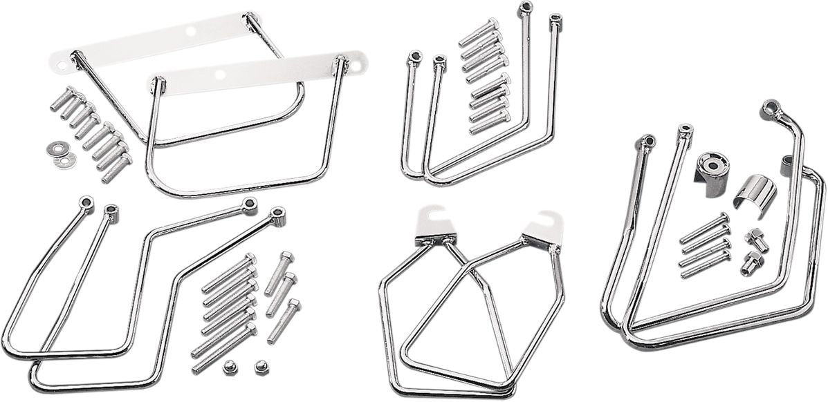 Drag Specialties Saddlebag Support Bracket Chrome - Part #DS110845 - Hogparts UK