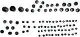 Drag Specialties Bolt Cover Kit Standard Black - Part #24010711 - Hogparts UK