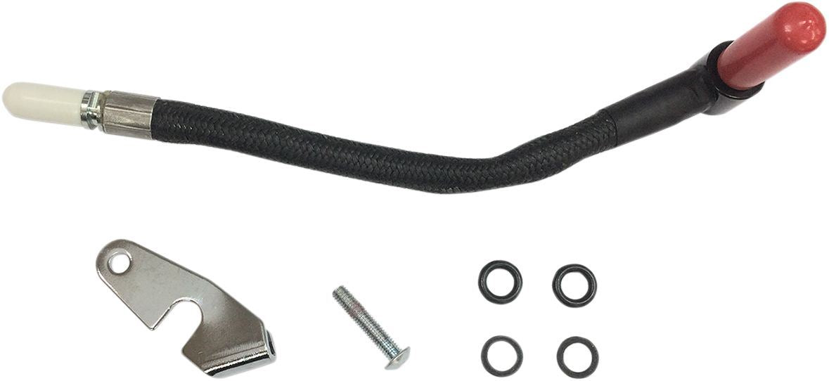 Drag Specialties Fuel Line External Black - Part #07060365 - Hogparts UK
