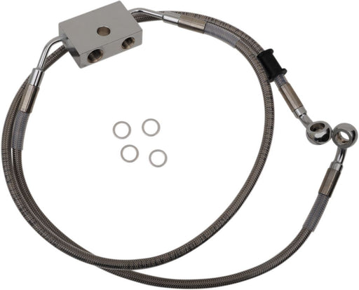 Drag Specialties Frt Brake Line Xl Ss +6 - Part #17415306 - Hogparts UK