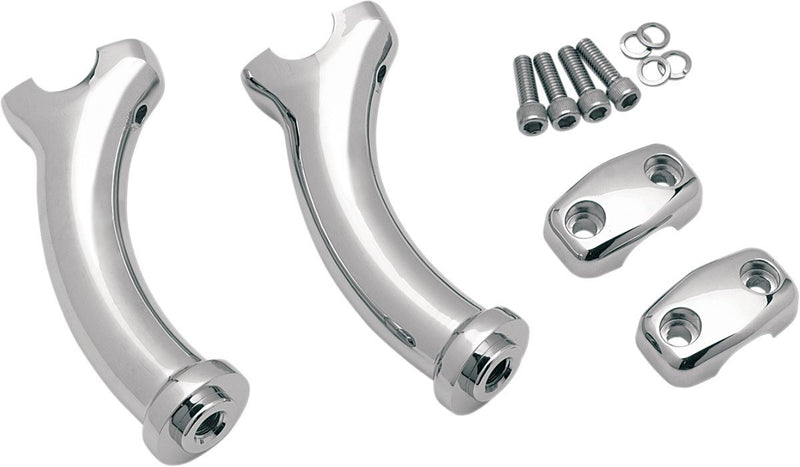 Drag Specialties Riser Deuce 5.5" X 2" Pullback Chrome - Part #18033306 - Hogparts UK