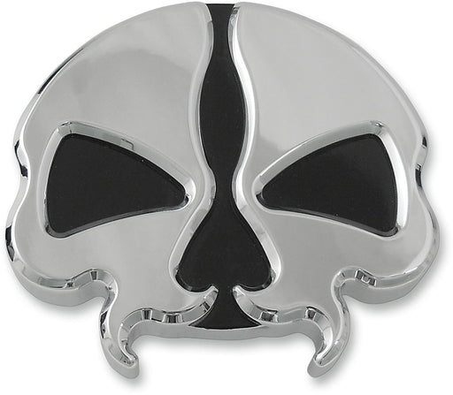 Drag Specialties Gas Caps Split Skull Chrome - Part #07030785 - Hogparts UK