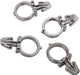 Drag Specialties Handlebar Wiring Clips 0.5" Chrome - Part #DS272334 - Hogparts UK