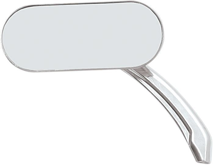 Drag Specialties Mirror Oval Hotop Chrome - Part #19010026 - Hogparts UK