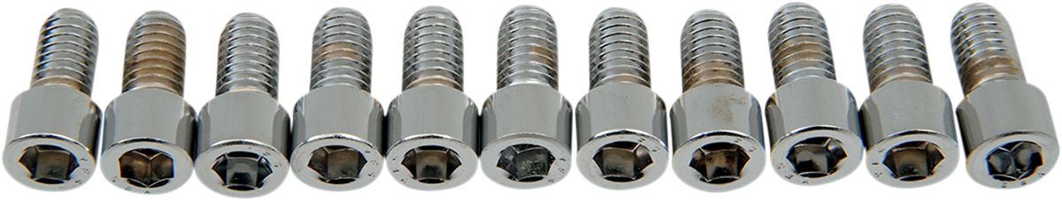 Drag Specialties Socket-Head Bolt 5/16-18X0.625 Smooth Chrome - Part #DS190543S - Hogparts UK