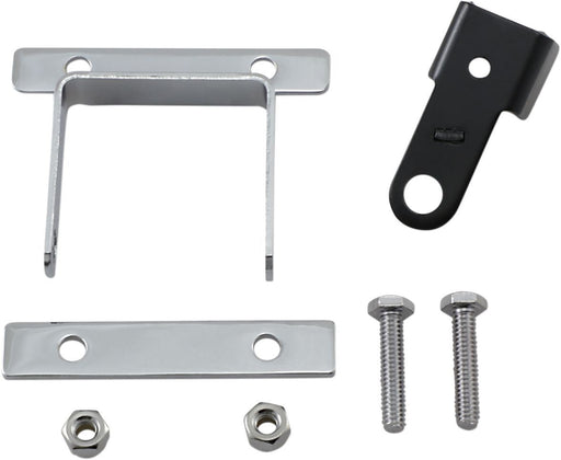 Drag Specialties Ignition Relocation Bracket Chrome - Part #DS390077 - Hogparts UK