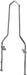 Drag Specialties Round Sissy Bar Hardtail For Fatbob Fender - Part #DS264117 - Hogparts UK