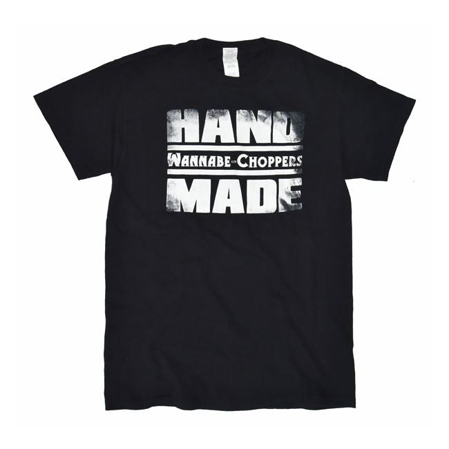 Wannabe choppers t-shirt "Hand Made" - Male EU size S<br><br>Part #574588 - hogparts-uk.myshopify.com