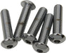 Drag Specialties Button-Head Bolt 3/8-16X1.5 Chrome - Part #DS192328 - Hogparts UK