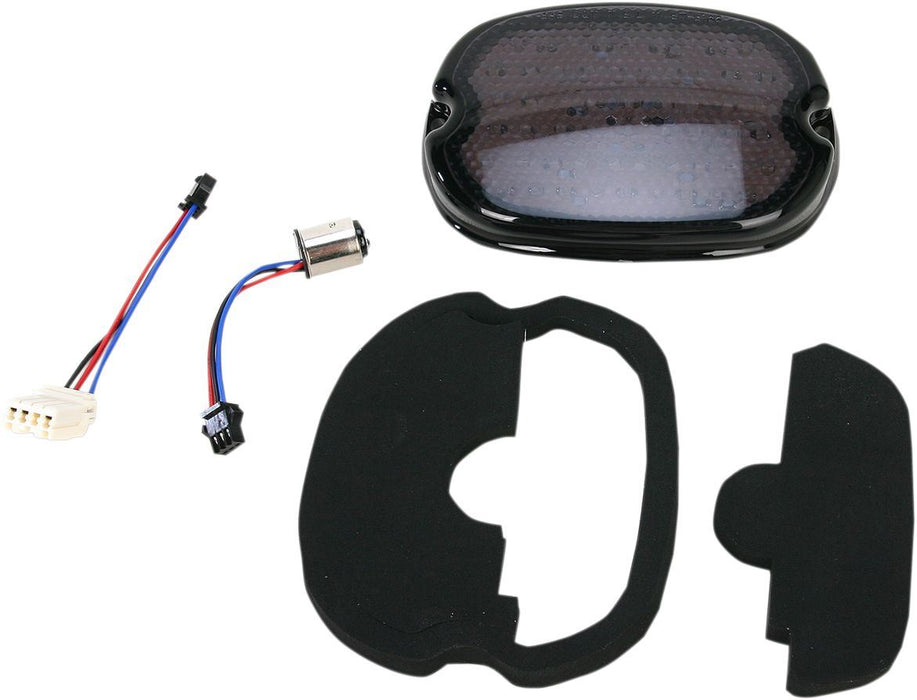 Drag Specialties Taillight Low-Profile Led Smoke Lens W/O Taglight - Part #20100771 - Hogparts UK