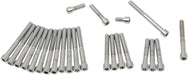 Chrome Socket-Head Cam/Primary Cover Bolt Set - Part #DS190750S - Hogparts UK