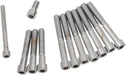 Chrome Socket-Head Cam/Primary Cover Bolt Set - Part #DS190391S - Hogparts UK