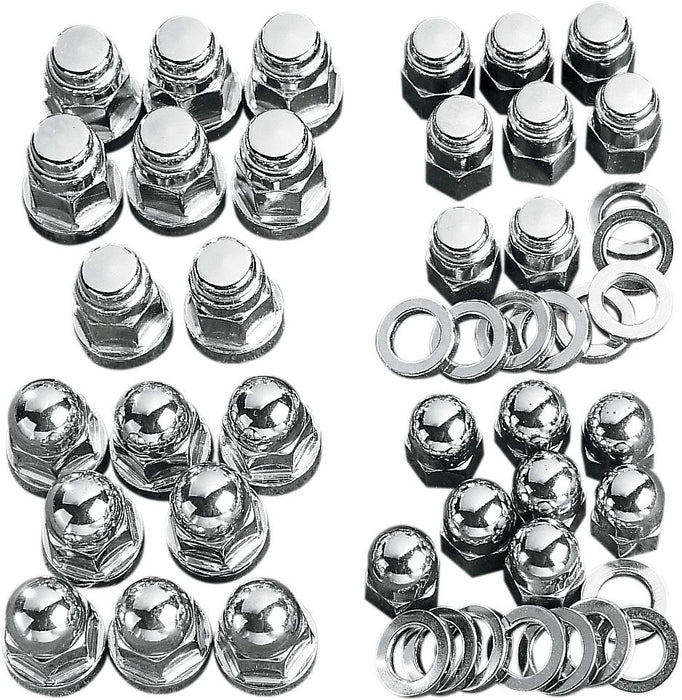 Chrome Acorn Hardware Kit - Part #DS190115 - Hogparts UK