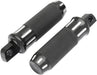 Drag Specialties Black/Clear Cuts Cobra Footpegs - Part #16201333 - Hogparts UK