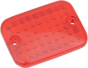 Drag Specialties Replacement Lens Mini-Rectangular Marker Light Red - Part #20400302 - Hogparts UK