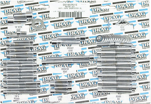 Chrome Motor Bolt Set - Part #DS190761S - Hogparts UK
