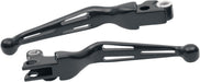 Drag Specialties Lever Set Slotted Wide Blade Black - Part #06100221 - Hogparts UK