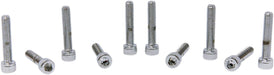Drag Specialties Socket-Head Bolt 10-32X1 Knurled Chrome - Part #DS190599 - Hogparts UK