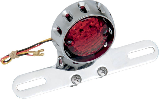 Drag Specialties Custom Bobber Led Taillight And License Plate Mount Chrome - Part #20100796 - Hogparts UK