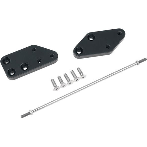 Accutronix  Extension Plate 3" Forward Control Black - Part #118815 - Hogparts UK