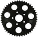Drag Specialties Sprocket Rear Wheel 46T Flat Gloss Black - Part #12101832 - Hogparts UK