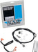 Drag Specialties Rear Brake Line Black Vinyl Coated Stainless Steel - Part #17412953 - Hogparts UK