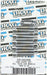 Drag Specialties Chrome Socket-Head Cam Cover Bolt Kit Smooth - Part #DS192396 - Hogparts UK