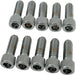 Drag Specialties Socket-Head Bolt 5/16-18X0.875 Knurled Chrome - Part #DS190545 - Hogparts UK